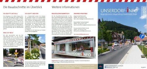 Flyer Unserdorf, Titelseite, 2019