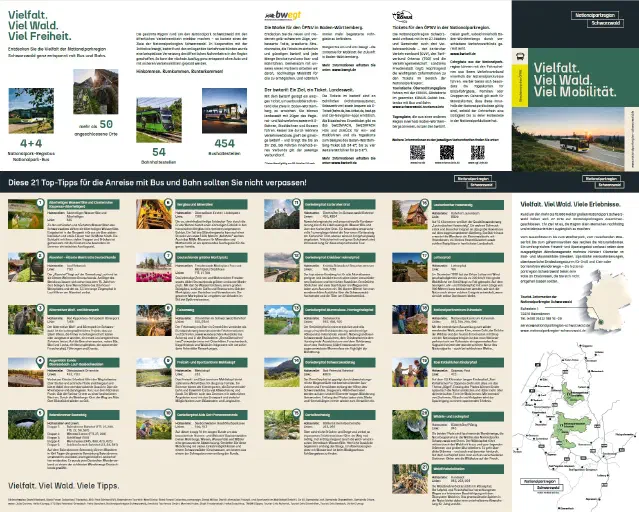 Liniennetzplan NLPR Titelseite