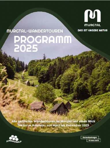 Wanderprogramm Murgtal Titelseite