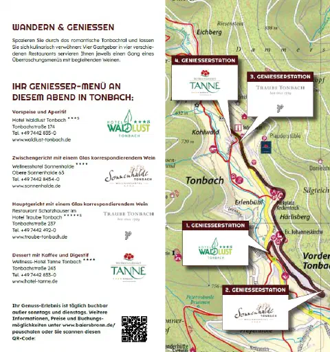 Menü-Hopping Flyer Rückseite