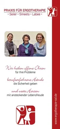 Flyer Ergopraxis, Titelseite, 2016