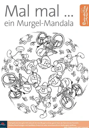 Flyer Murgel Mandala, Titelseite, 2022