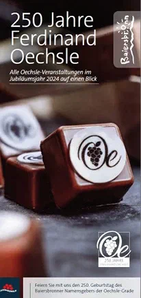 Flyer Oechsle, Titelseite, 2024