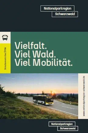 Flyer Liniennetzplan, Titelseite, 2024