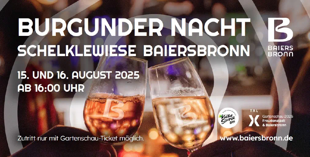 Banner Burgunder Nacht