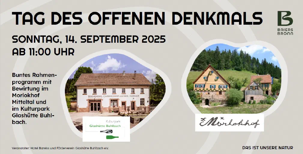 Bauzaunbanner Tag des offenen Denkmals