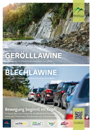 Blechlawine Plakat