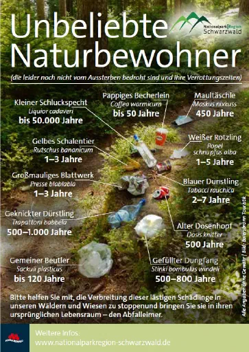 Müll NLPR Plakat
