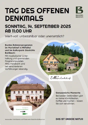 Tag des offenen Denkmals Plakat