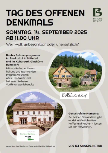 Tag des offenen Denkmals Plakat