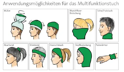 Anhänger Multifunktionstuch