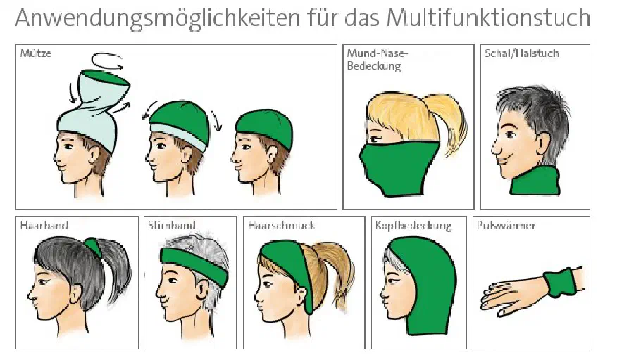 Anhänger Multifunktionstuch