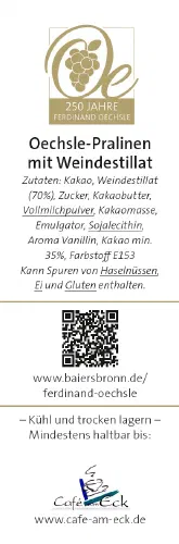 Pralinenetikett