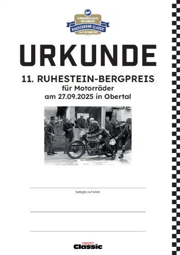 Urkunde BC